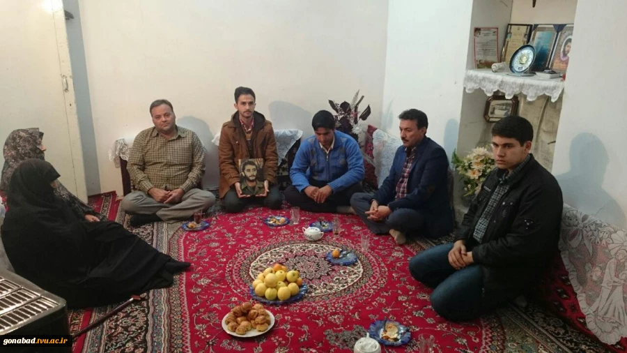 دیدار با خانواده شهید 3