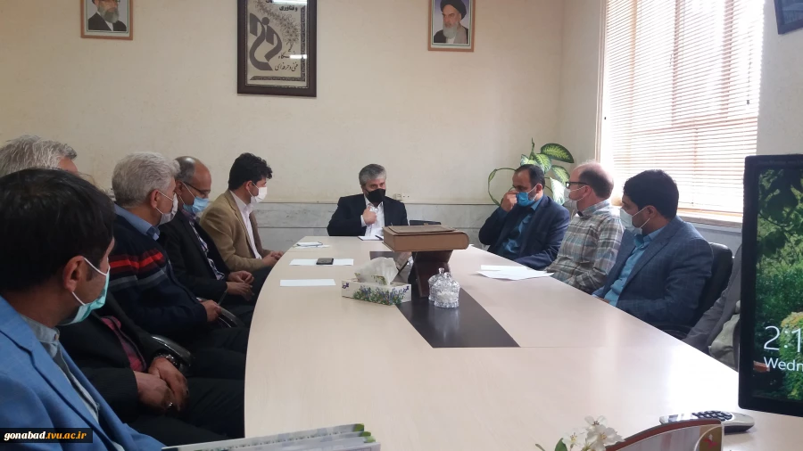 بازدید دکتر خاتمی (رییس دانشگاه فنی و حرفه‌ای خراسان رضوی) از دانشکده فنی گناباد 5