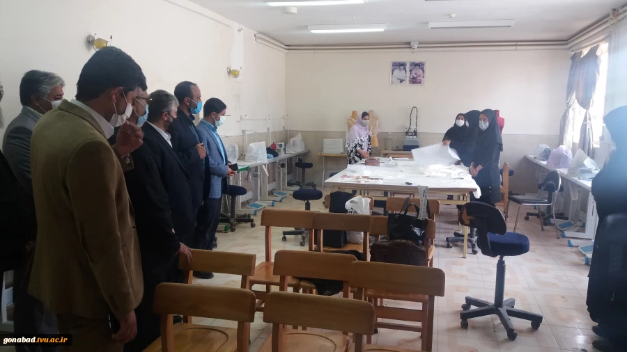 بازدید دکتر خاتمی (رییس دانشگاه فنی و حرفه‌ای خراسان رضوی) از دانشکده فنی گناباد 7