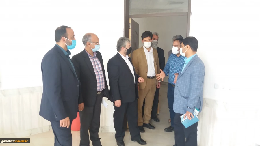 بازدید دکتر خاتمی (رییس دانشگاه فنی و حرفه‌ای خراسان رضوی) از دانشکده فنی گناباد 17