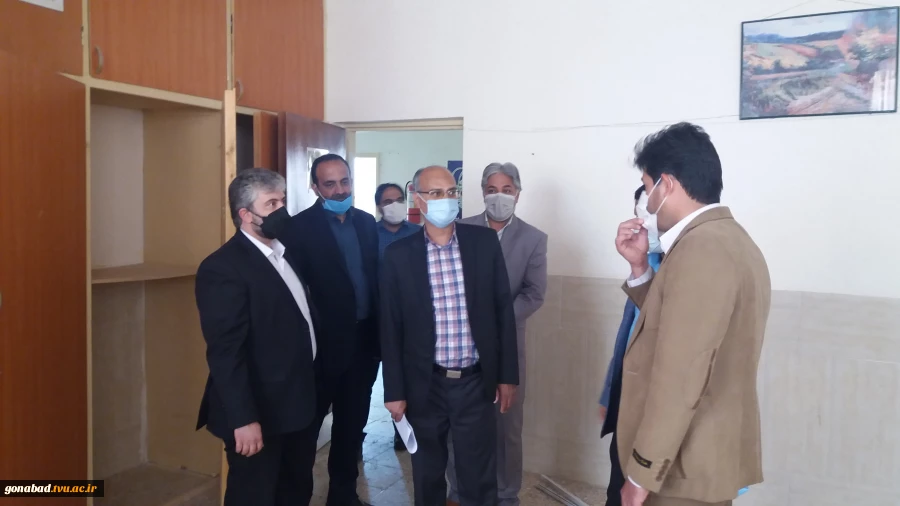بازدید دکتر خاتمی (رییس دانشگاه فنی و حرفه‌ای خراسان رضوی) از دانشکده فنی گناباد 19